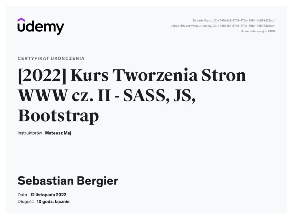Kurs tworzenia stron MMC - SEO Radomsko