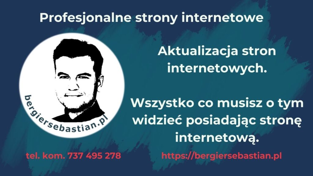 Aktualizacja stron internetowych   