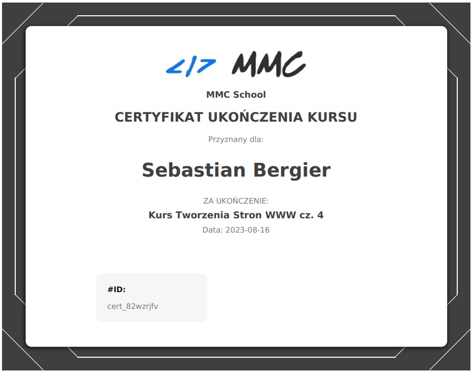 Kurs tworzenia stron MMC - SEO  Radomsko