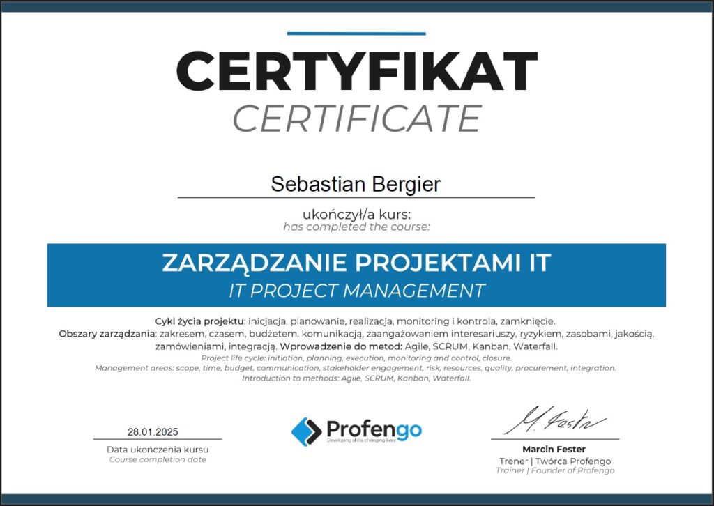 Profengo cert3
